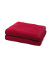 2 X Duschtuch im Set Superwuschel in Ruby