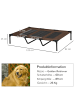 Pawhut Hundeliege Outdoor 122L x 92B x 23H cm