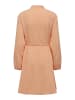 ONLY Kleid in Orange Chiffon