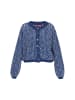 myMo ROCKS Cardigan in navy multicolor