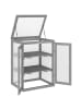 Outsunny Gewächshaus in Dunkelgrau 58L x 44B x 78H cm