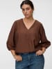 Vero Moda Top in Cocoa Brown