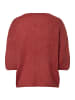 More & More zeitloser, weiter Pullover, längerer Halbarm in samba orange