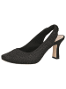 Caprice Slingpumps in BLACK COMB