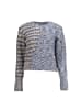 Desigual Blau Schwarz Polyamid Damen Pullover