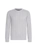 Cappuccino Italia Pullover Adria Kabel in Grau