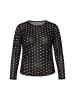 Studio Untold Langarmshirt in schwarz