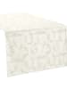Erwin Müller Jacquard Tischläufer Greven in creme