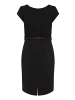 BETTY & CO Etuikleid mit Gürtel in Schwarz