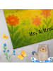 Mr. & Mrs. Panda Handtuch Spinne Agathe Motivation Design mit Sp... in Weiß