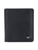 Golden Head Polo Geldbörse RFID Schutz Leder 8.5 cm in schwarz