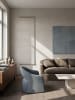 KADIMA DESIGN Läufer Uni pflegeleicht Wohnzimmer Schlafzimmer Flur Esszimmer in Creme