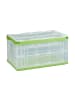 relaxdays Transportbox in Grün - (B)59,5 x (H)31,5 x (T)39,5 cm