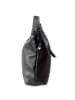 Florence Florence Schultertasche, Shopper Leder schwarz ca. 34cm breit