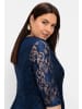 sheego Abendkleid in marine
