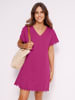 Sieh an! Tunika in magenta