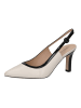 PETER KAISER Pumps in Beige/Schwarz