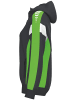 erima Damen Trainingsjacke mit Kapuze in schwarz/green gecko