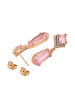 NAEMI Women Earrings in Rose Gold Pink