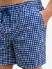 Marc O'Polo Badehose Woven in navy peony check