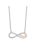 LOTUS silver Anhänger Silber 925 Sterling Silber Herz, Unendlichkeit Halsketten