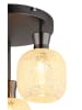 Globo lighting Deckenleuchte "BROKANA" in black