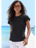 Vivance T-Shirt in schwarz / weiß