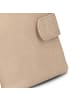Zwei Mademoiselle Geldbörse 10 cm nubuk sand