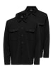 ONLY & SONS Hemdjacke / Overshirt Newkodyl in Schwarz