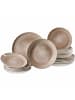 Ritzenhoff & Breker 18er Set Teller-Set Savora in braun
