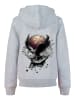 F4NT4STIC Hoodie Basketball Adler in grau meliert