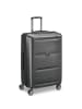 Delsey Comete + 4-Rollen Trolley 77 cm in schwarz