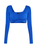 faina Damen Top in Königsblau