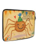 Mr. & Mrs. Panda Laptop Sleeve Spinne Agathe Party Design mit Sp... in Weiß