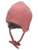 Sterntaler Beanie Waffeloptik in rosarot