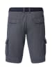 CASAMODA Shorts in graues Mittelblau