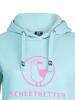 SCHIETWETTER Hoodie "Schietwetter" in mint-pink