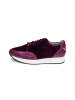 VITAFORM Echt Leder & vitaform Stretch Sneaker in aubergine