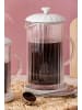 Price&Kensington PRICE & KENSINGTON, FRENCH PRESS, LUXE, weiß, 1 L
