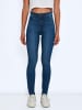 Noisy may Skinny Fit High Waist Jeans NMCALLIE in Blau