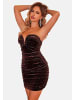 Moda Minx Cocktailkleid Madison Short Dress in brown
