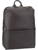 Mandarina Duck Rucksack / Backpack Mellow Leather Squared Backpack FZT38 in Mole