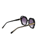 Ted Baker Damen Sonnenbrillen Rund Schwarz