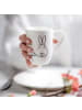 Villeroy & Boch 2er Set Kaffeebecher Ostern Statement 280 ml weiß in weiß