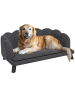 Pawhut Hundesofa Dunkelgrau 98,5B x 60,5T x 35,5H cm