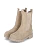 Indigo Chelsea Boots in Taupe