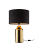 Butlers Tischleuchte FRONT ROW in Schwarz-Gold