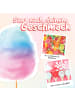Gourmet Maxx Zuckerwatte-Maschine 500W rot/weiß  Weiß