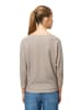 Zero  Glitzer-Shirt mit U-Boot Ausschnitt in French Oak