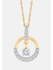 Diamant Exquis Halskette aus 585 Gelbgold mit Diamant